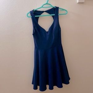 B Darlin Navy blue dress